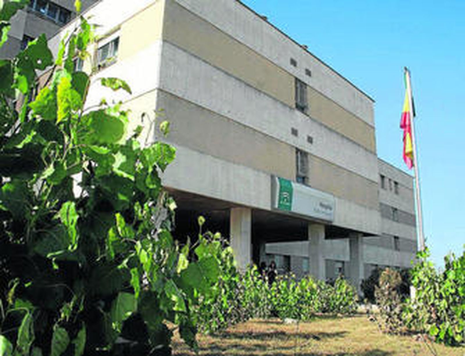 Una fotografía del hospital Punta de Europa de Algeciras.