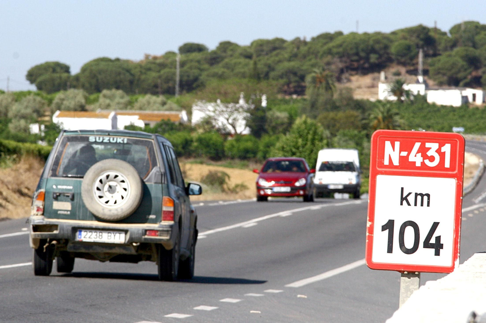 Una imagen de archivo de la carretera donde se produjo el accidente.