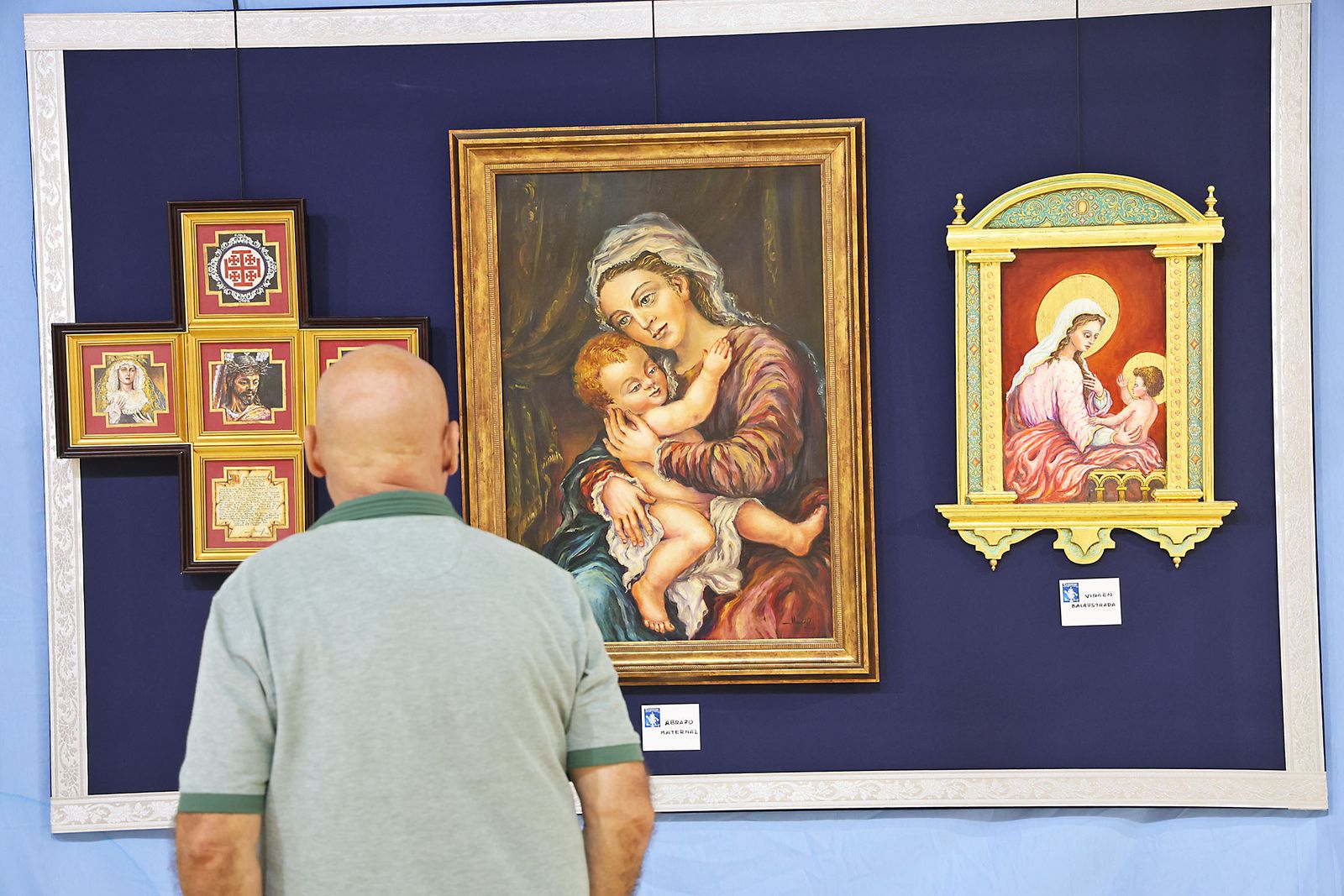 Imágenes de "Gratia Plena" exposición de Paco Llonís