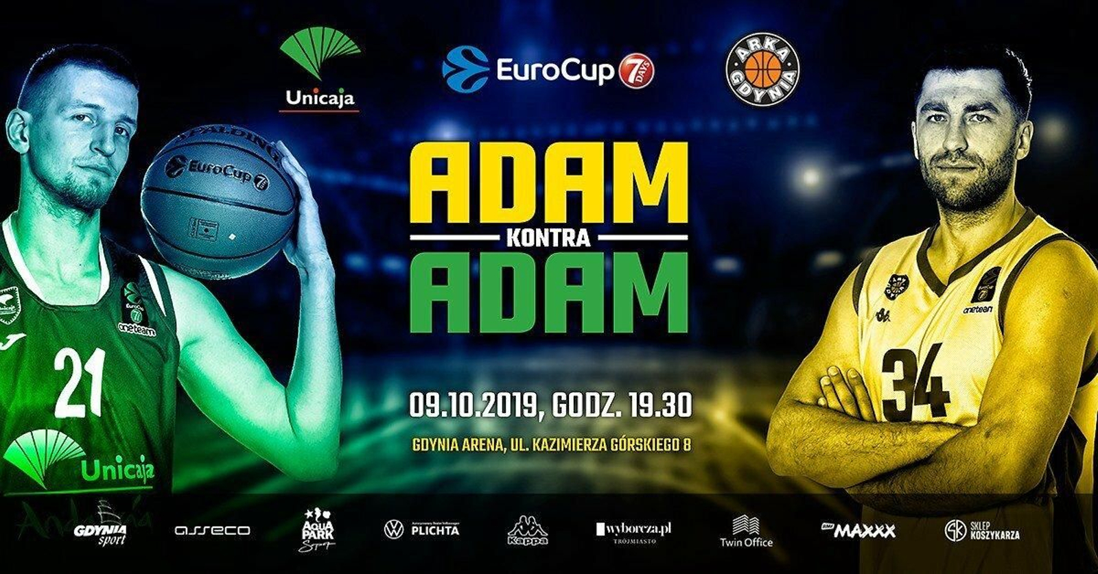 Adam Waczynski y Adam Hrycaniuk.