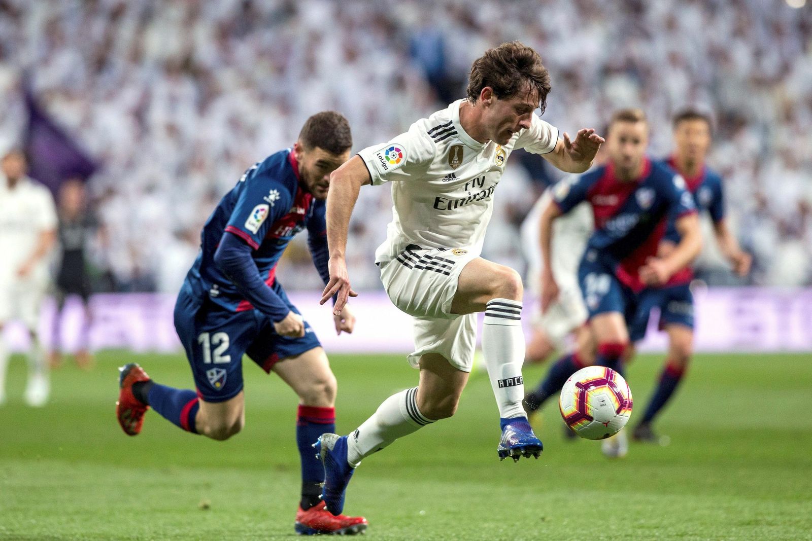 Las imágenes del Real Madrid-Huesca