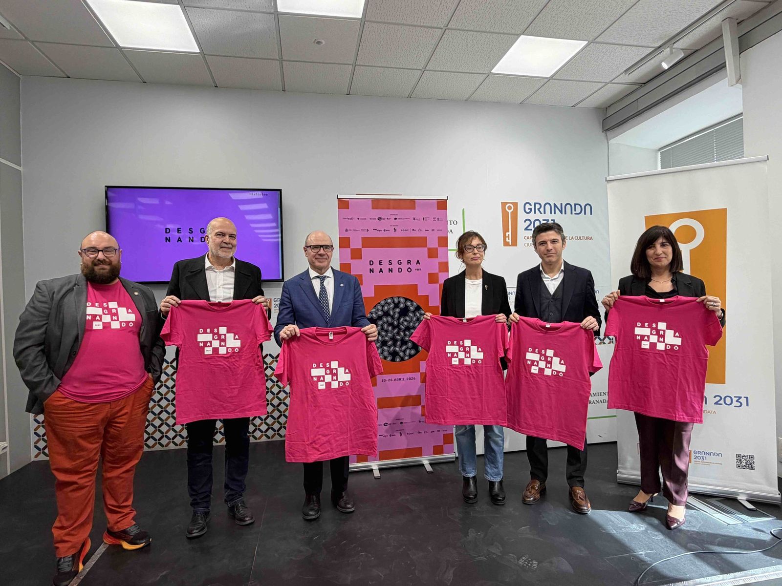 Presentación de Desgranando Fest, este martes.