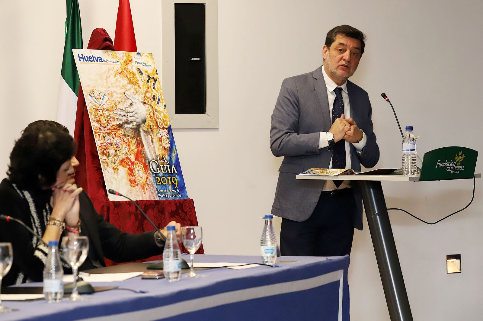 Imágenes de la presentación de la Guía de Semana Santa de Huelva Información