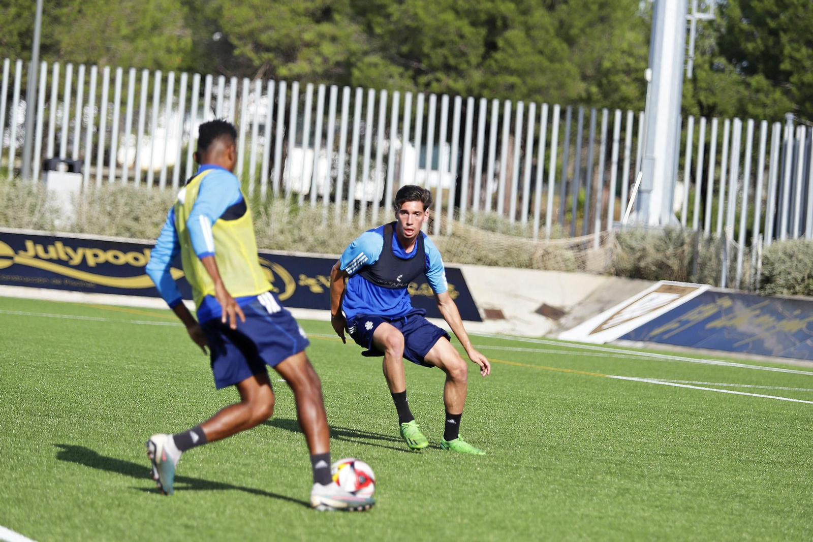 Imágenes del entrenamiento del Recreativo de Huelva