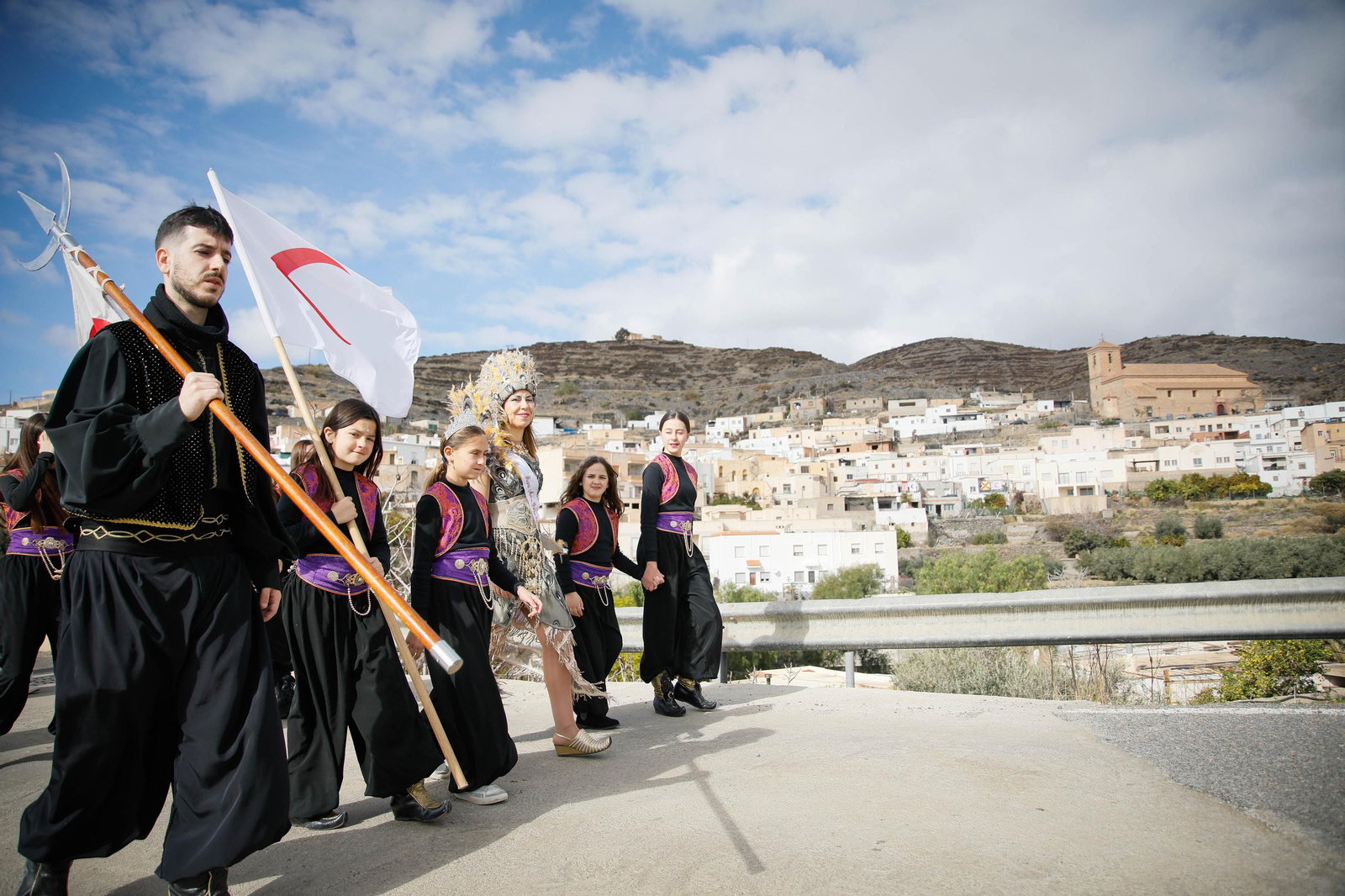 Última guerrilla en Gérgal entre moros y cristianos.