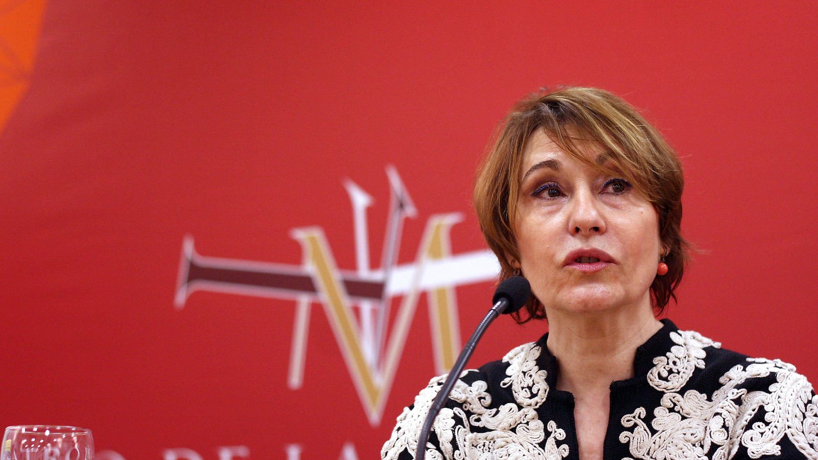 María Bayo es la profesora de canto.