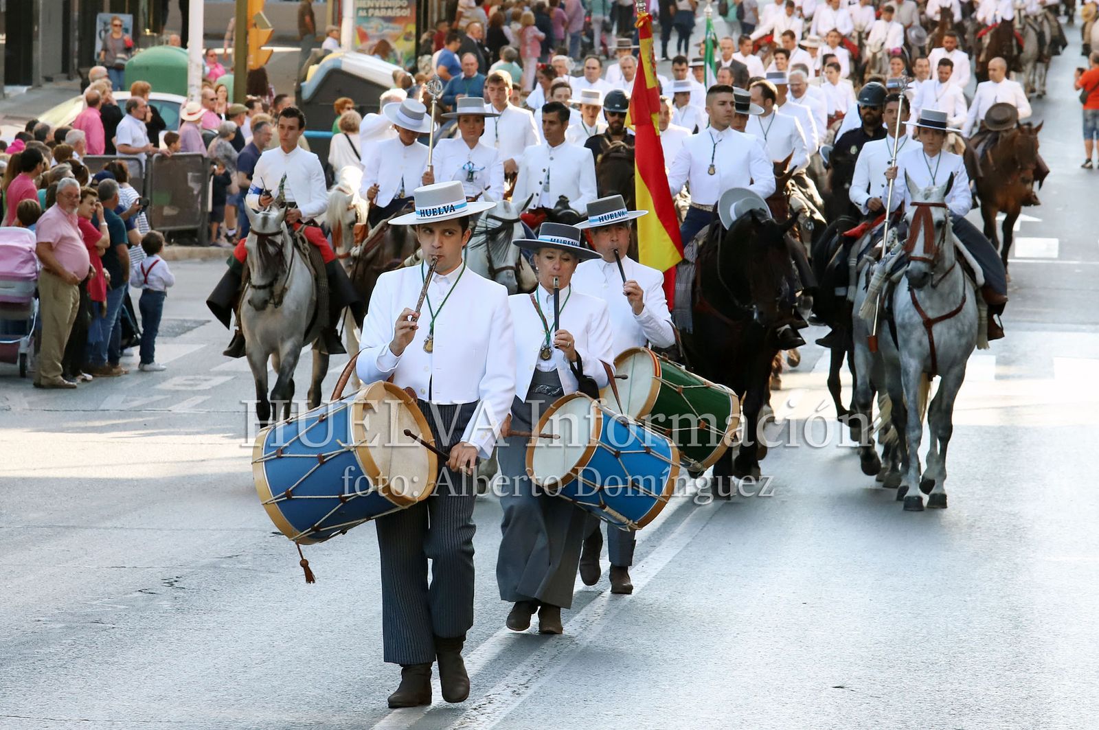 Imágenes de la Hermandad del Rocío de Huelva en su salida. Rocío 2019