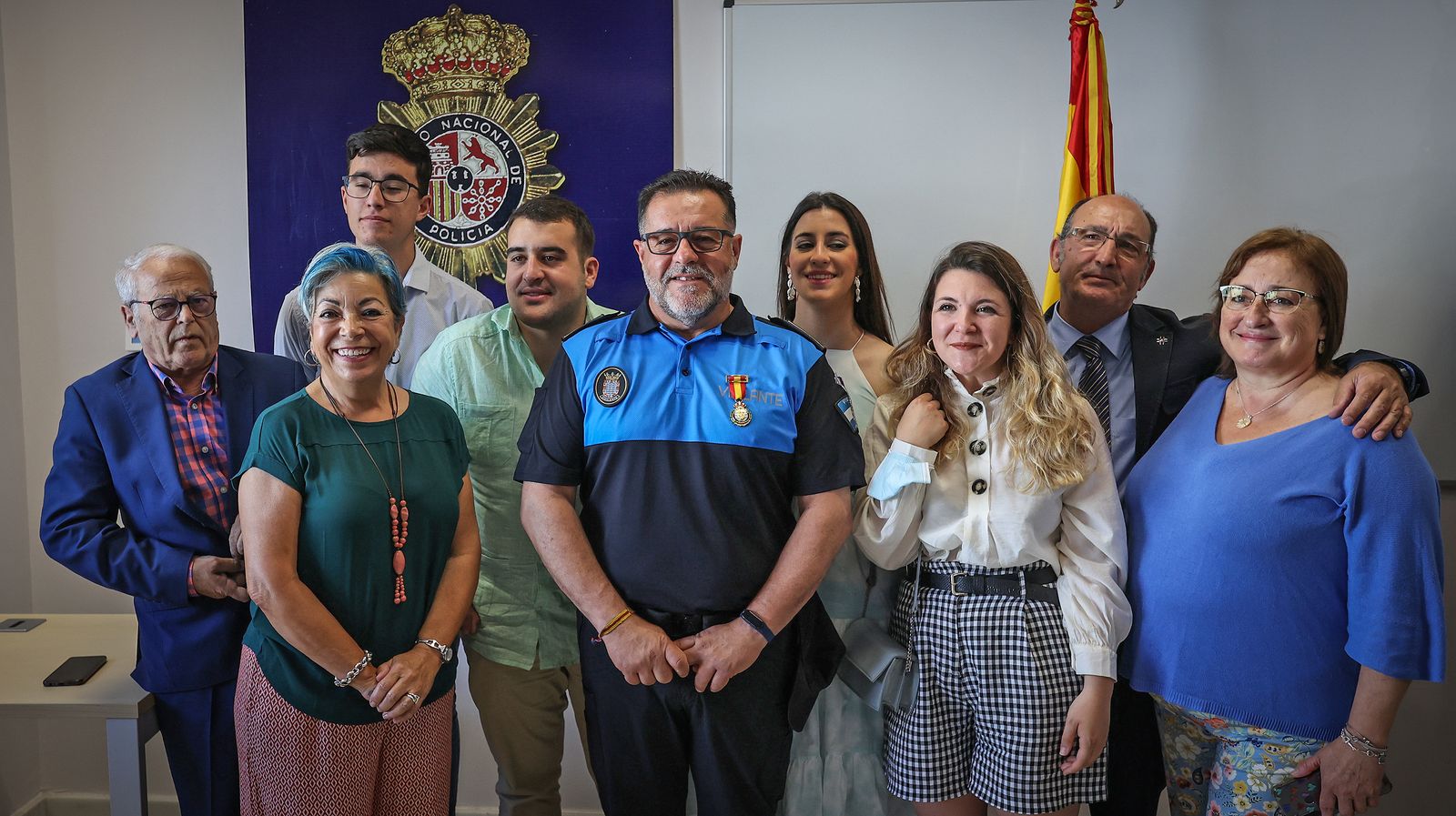 Imágenes de la entrega de las medallas de oro del Santo Ángel