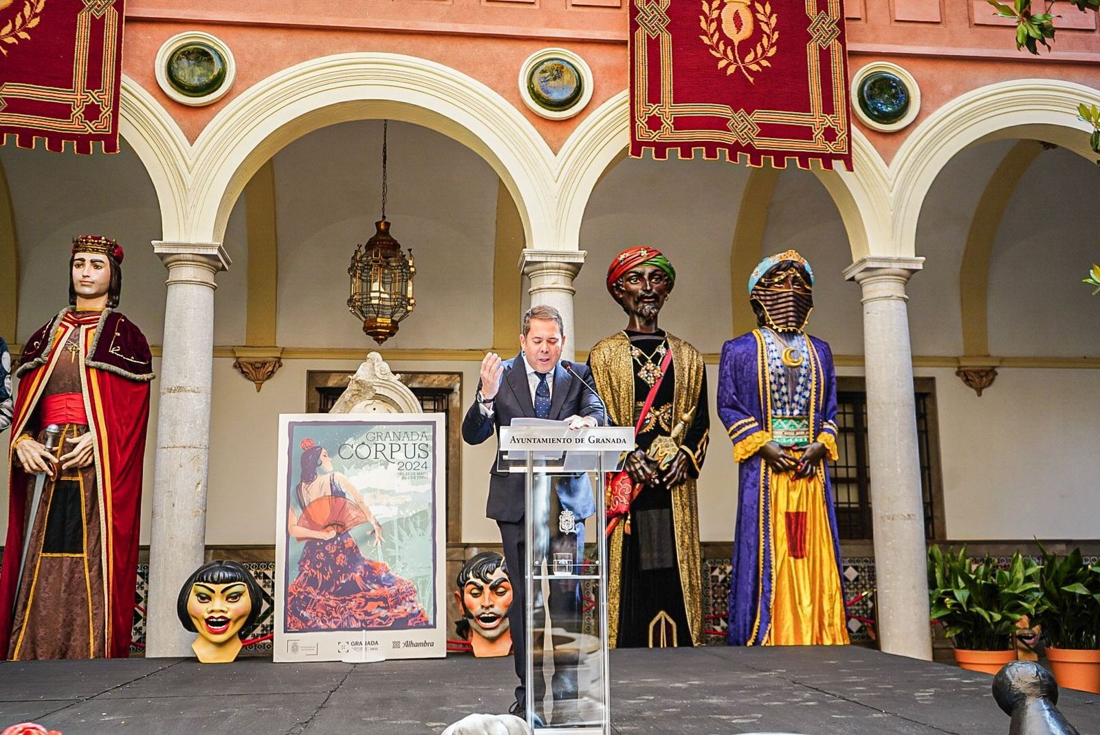 Así ha sido la lectura del pregón de las fiestas del Corpus 2024