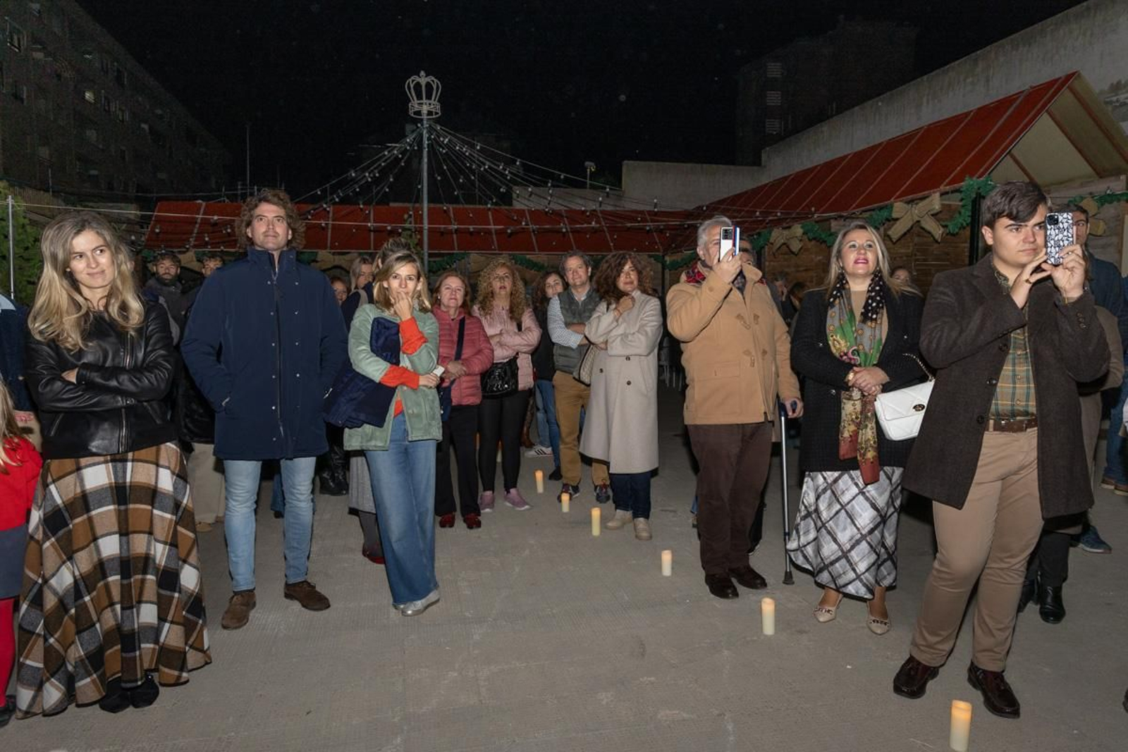 Inauguración del espectáculo de luz y sonido de la UPM