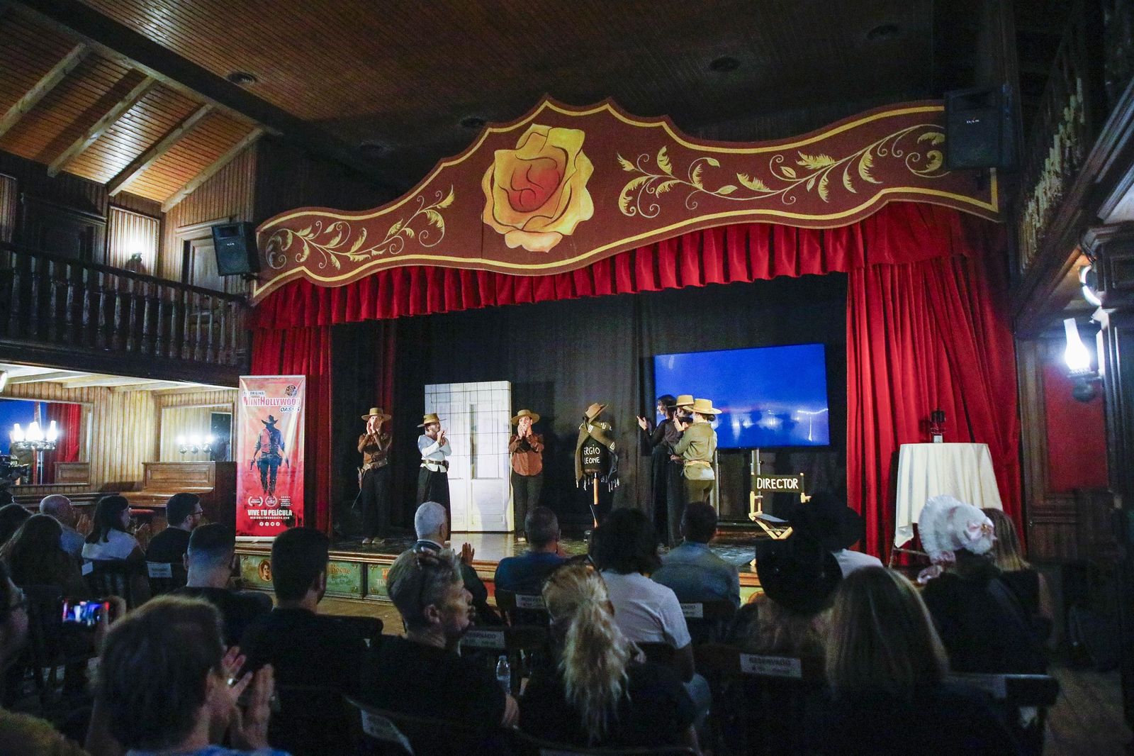 Las imágenes del premio desierto de Tabernas a Eugenio Alabiso en el Almería Western Film Festival