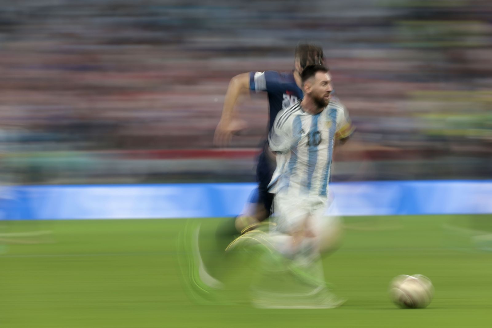 Las fotos de Messi contra Croacia