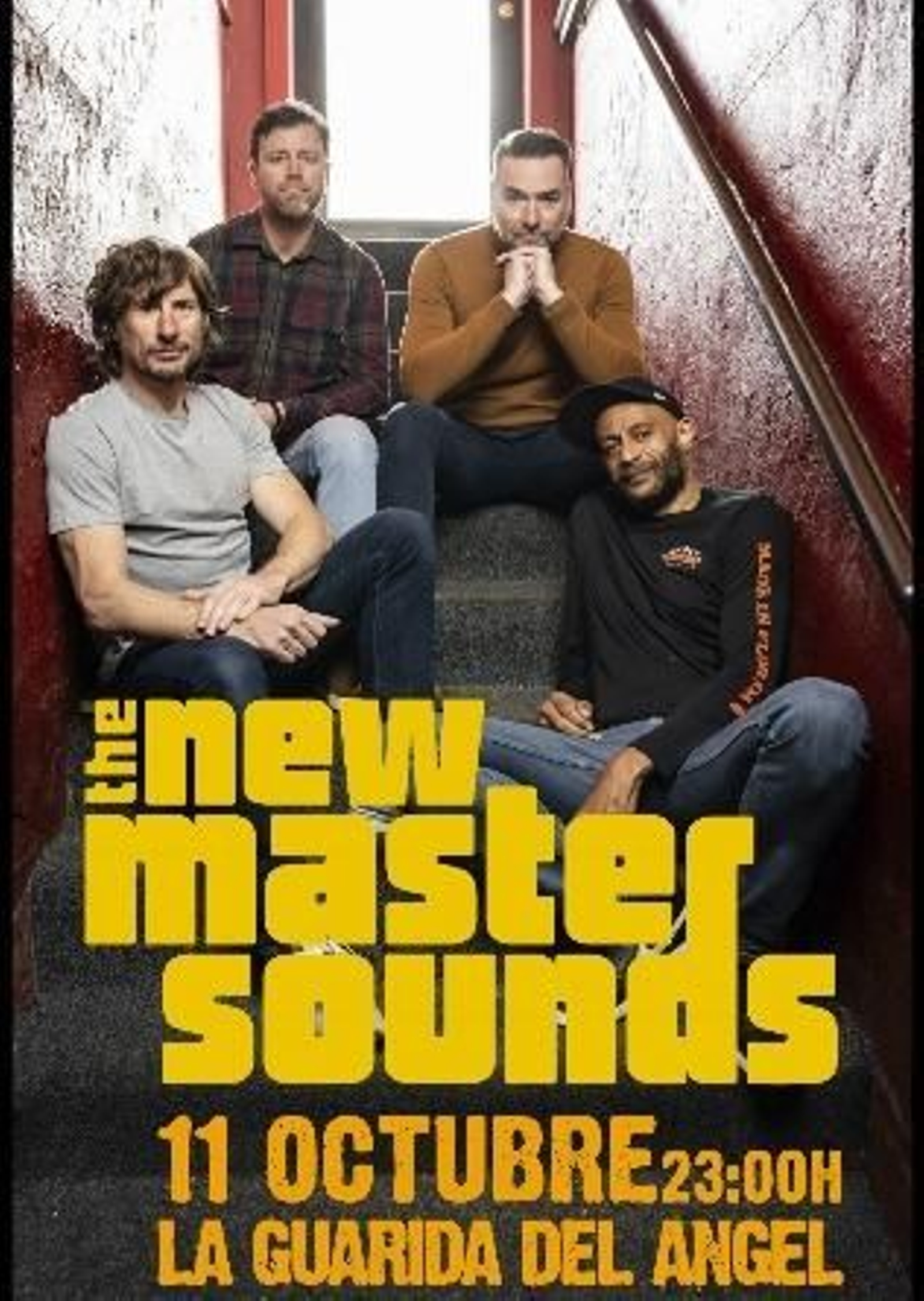 Cartel del concierto The New Mastersounds en Jerez