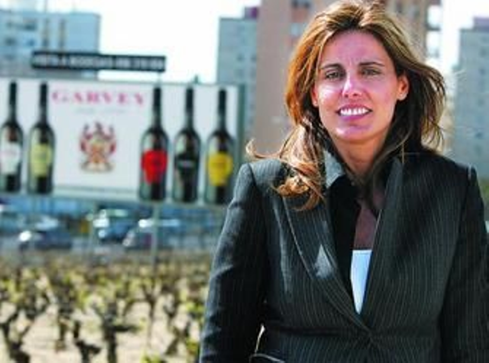 Paloma Ruiz-Mateos Rivero en la bodega de Garvey. Paloma Ruiz-Mateos Rivero en la bodega de Garvey.
