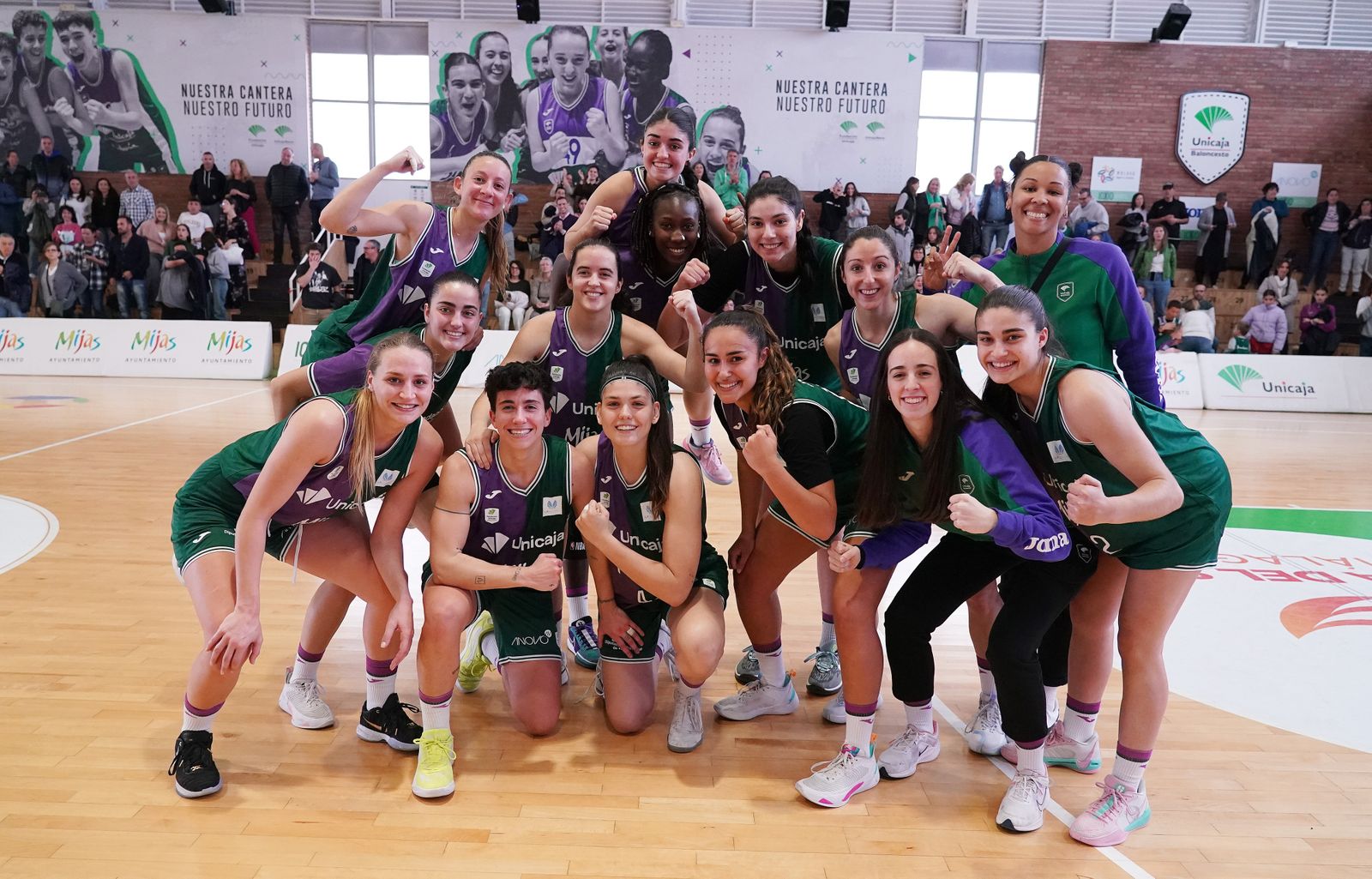 El Unicaja Mijas consigue una victoria capital ante el Maresme (79-59)