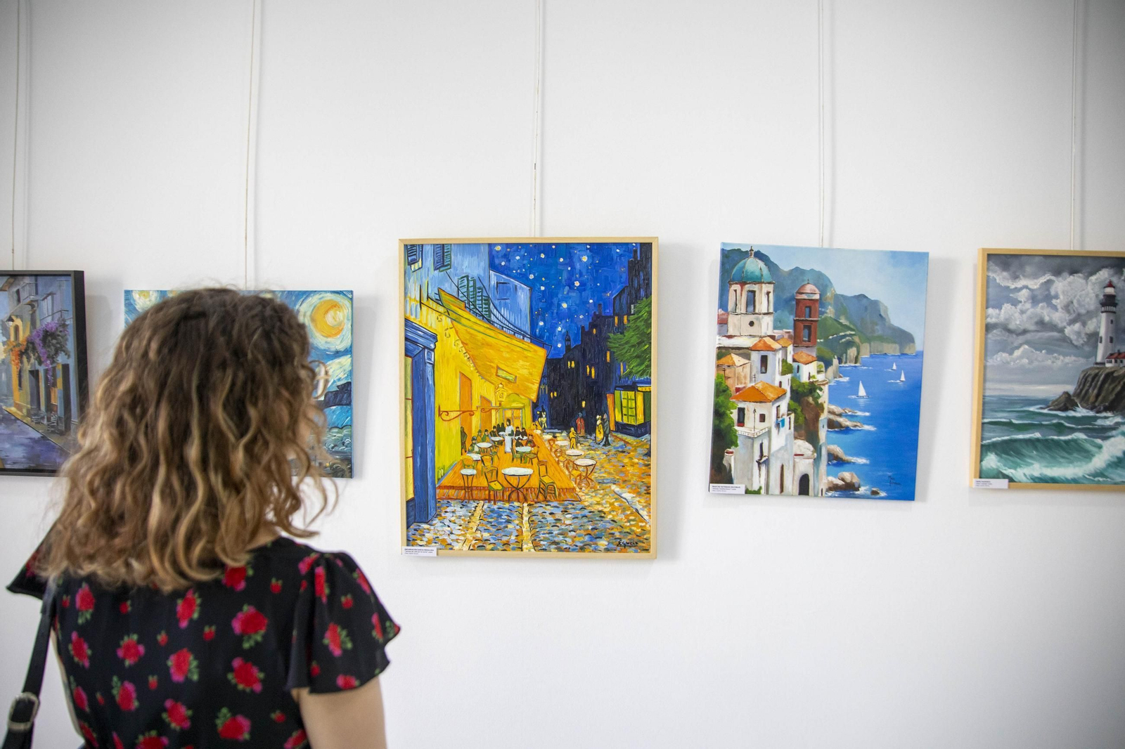 Las imágenes de la exposición de arte de la Escuela de Artepintura de Almería
