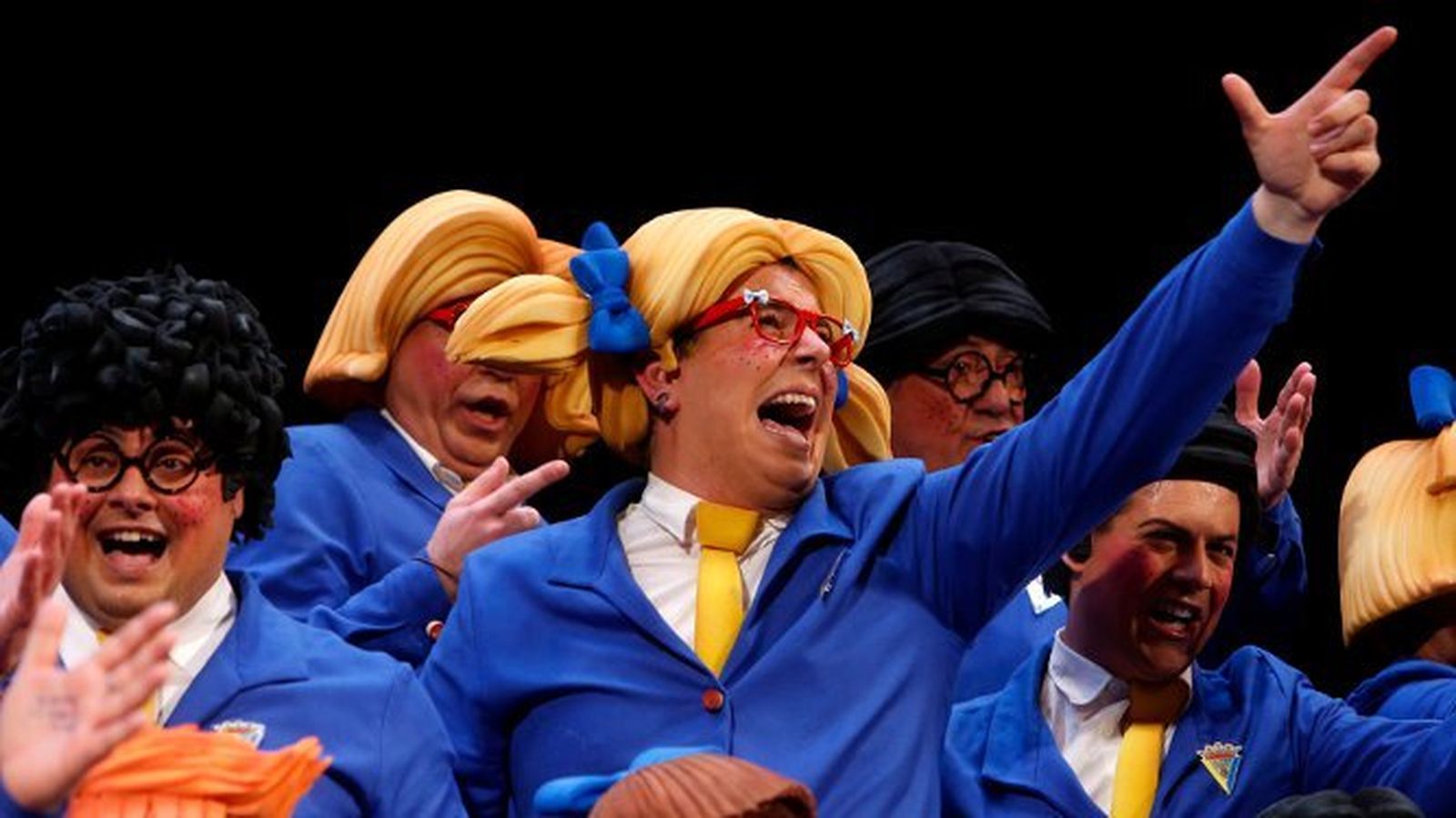 'Los que se mueren por salir con el gordo', coro de Valdés del año pasado.