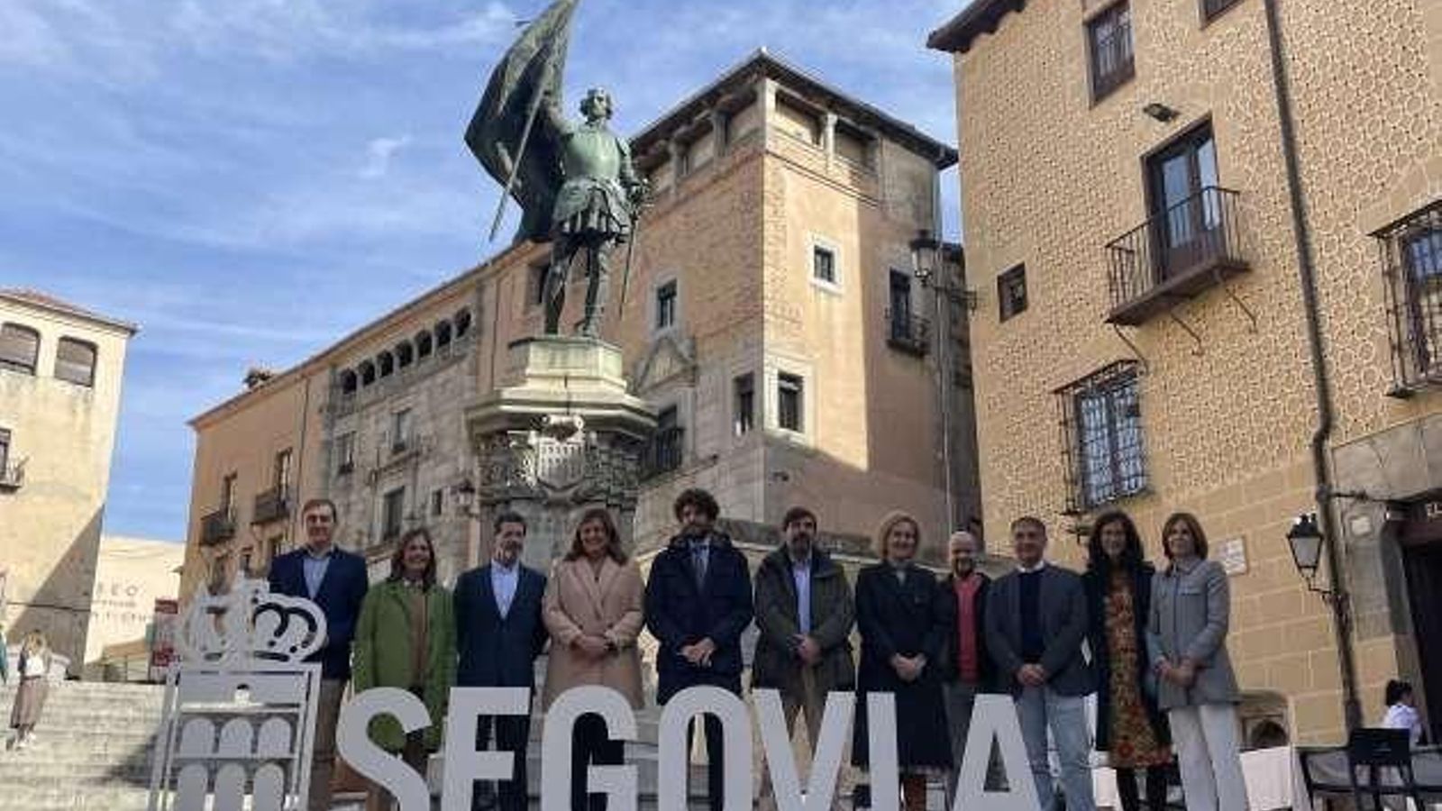 Presentación de la candidatura segoviana.