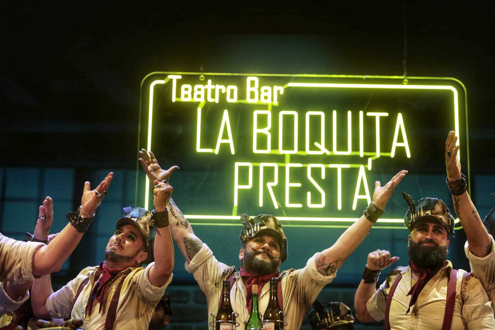 Comparsa "la boquita prestá"