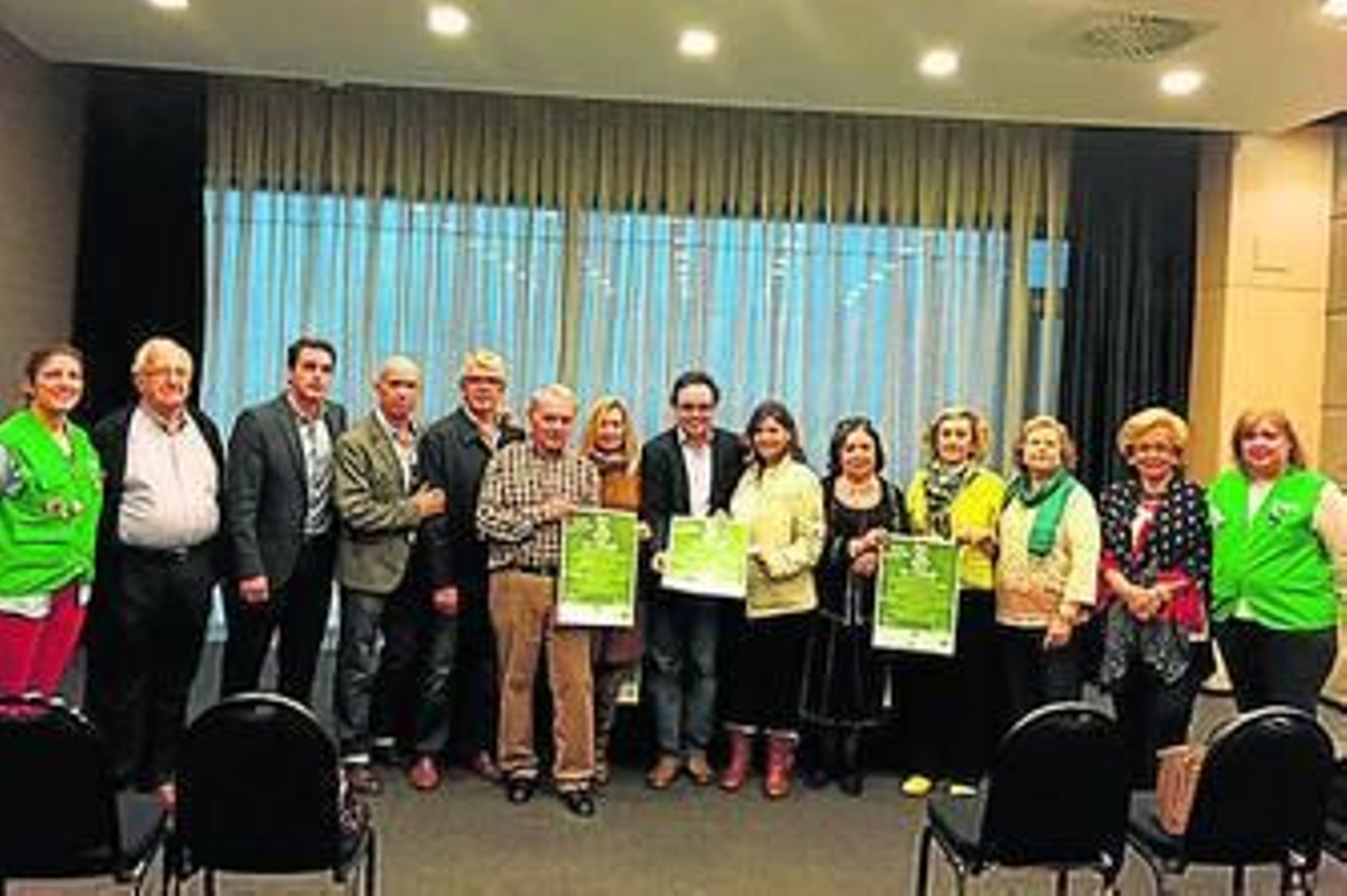 Presentación de la marcha de la AECC.