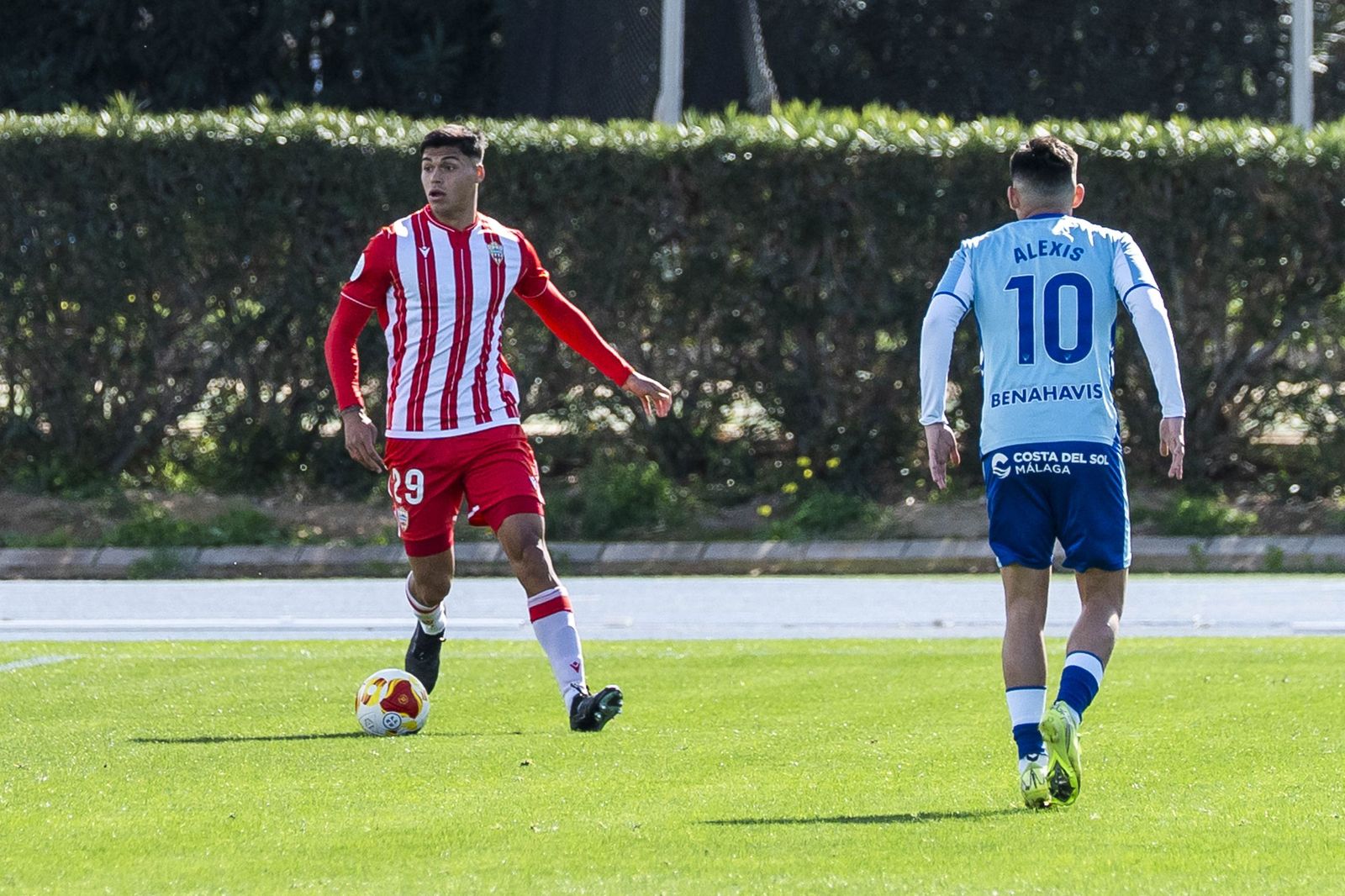 Las imágenes del Almería B y Atlético Malagueño en el Anexo de los Juegos Mediterráneos