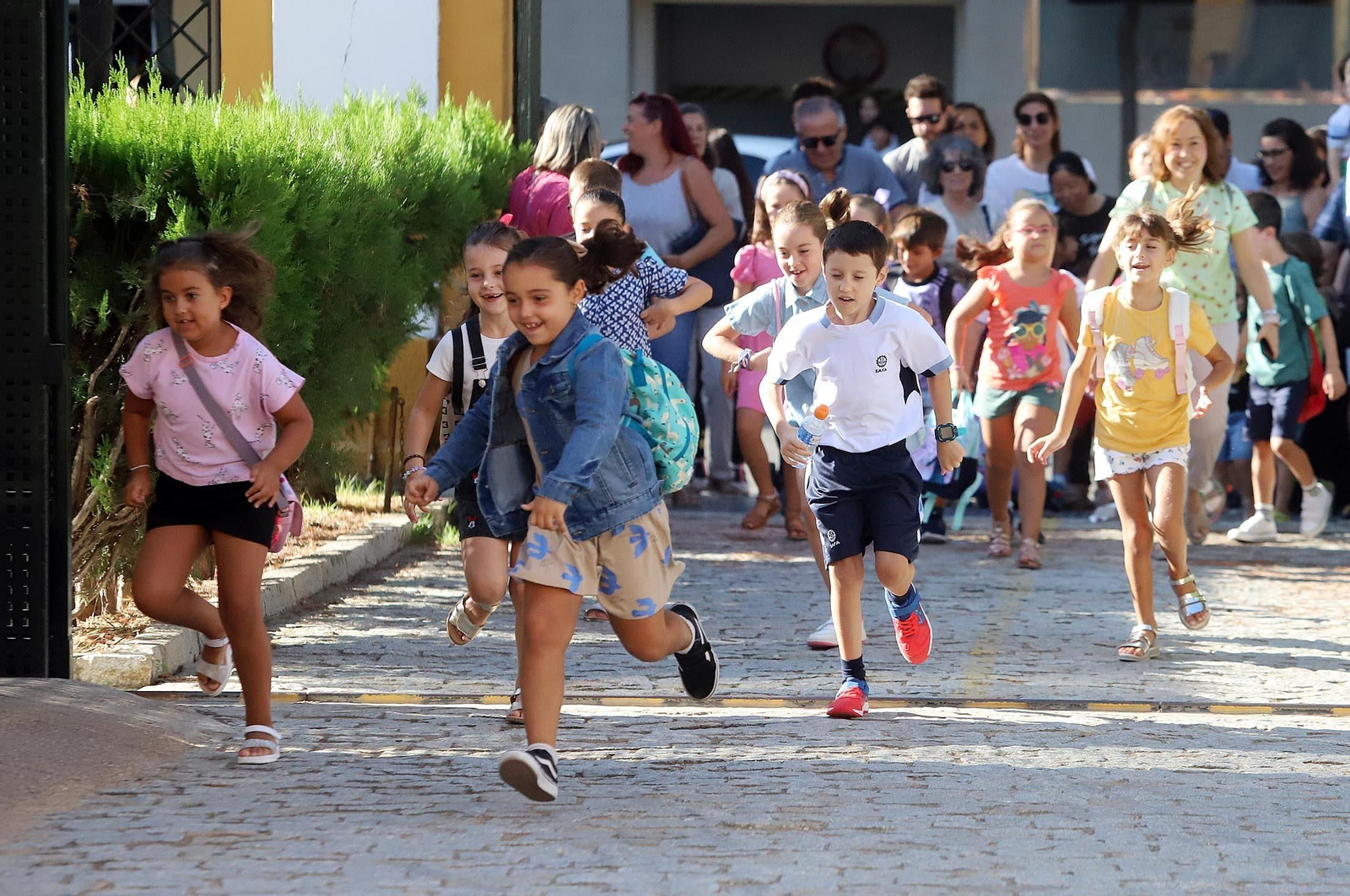 Imágenes de la vuelta al cole en el SAFA Funcadia