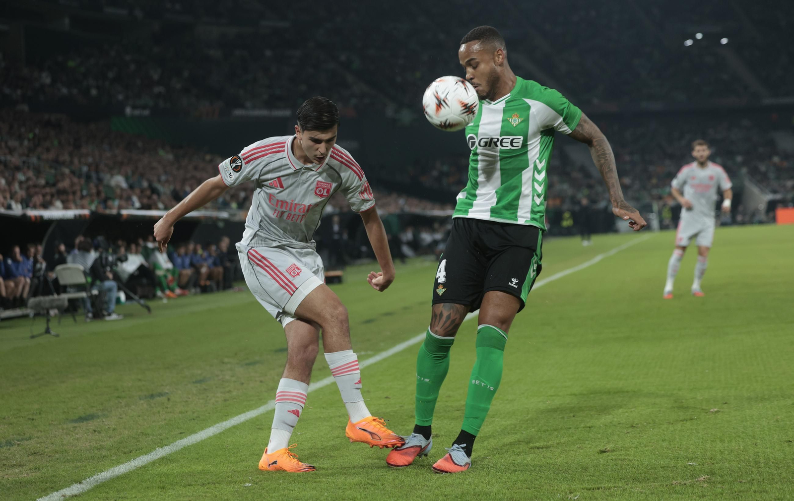 Las fotos del Betis - Olympique Lyonnais