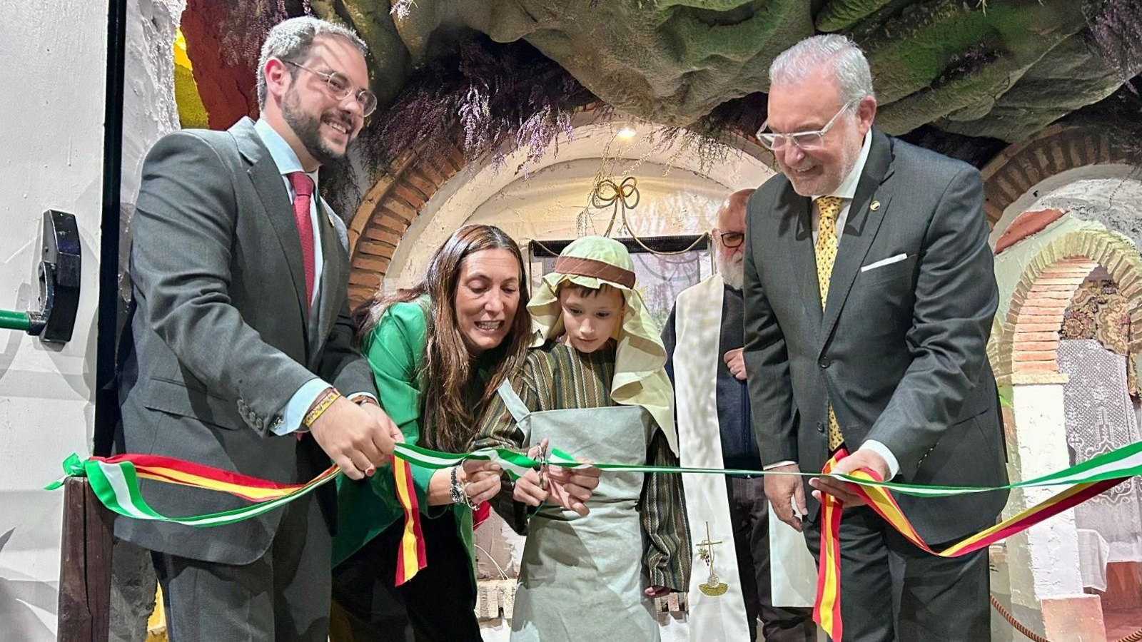 Inauguración del Belén Viviente de Beas.