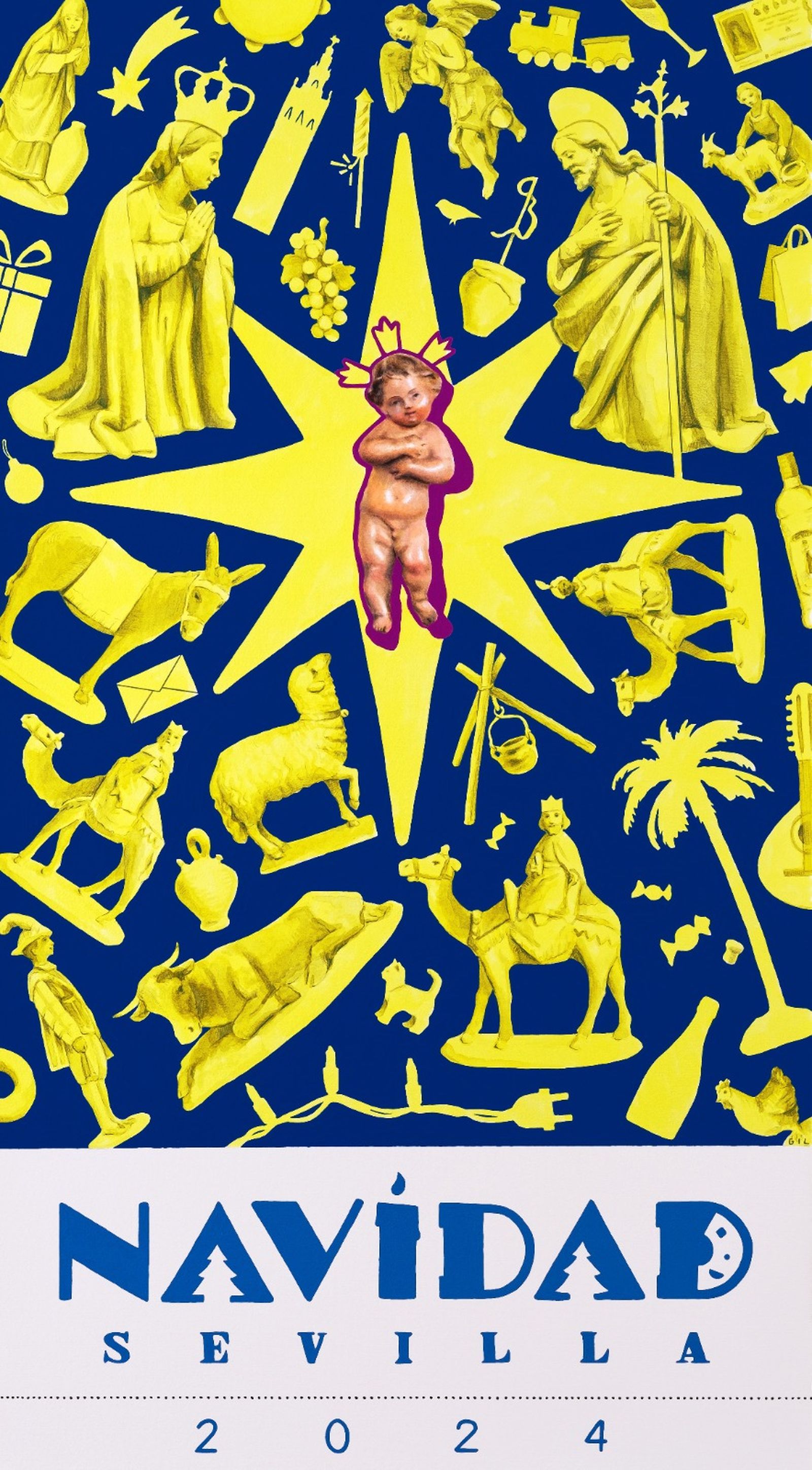 El cartel de la Navidad en Sevilla 2025