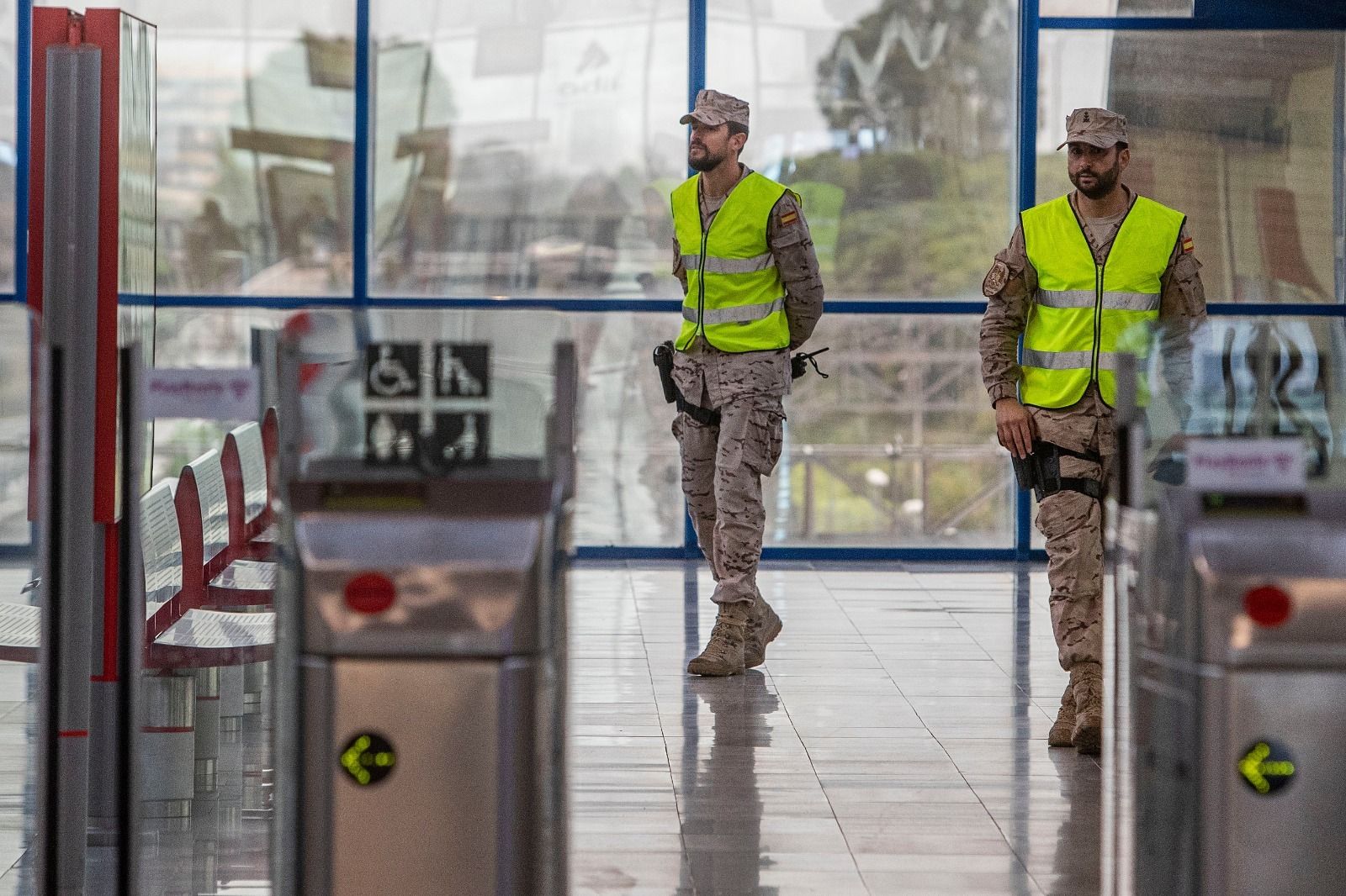 La Infantería de Marina comienza a desplegarse por la Bahía de Cádiz