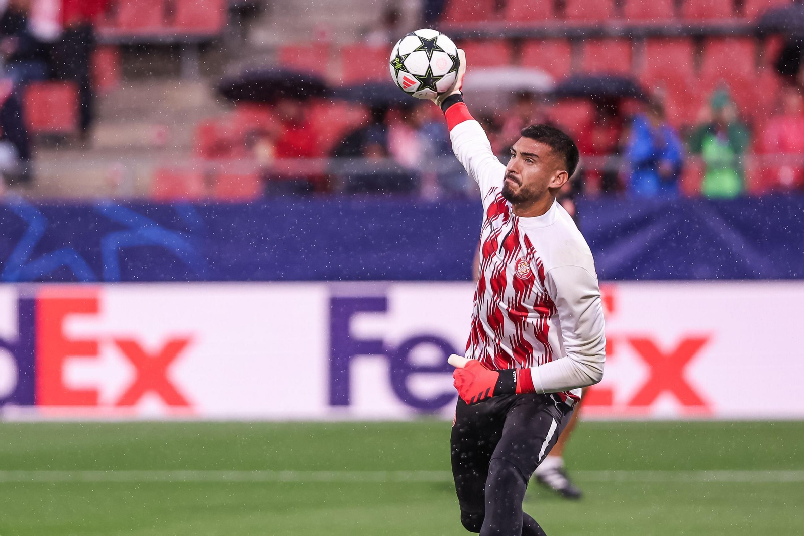 El Girona-Feyenoord de la Champions League, en fotos