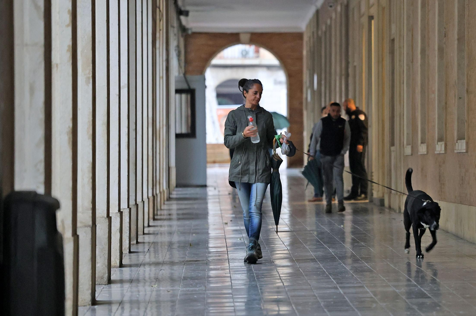 Imágenes del paso de la DANA por Huelva