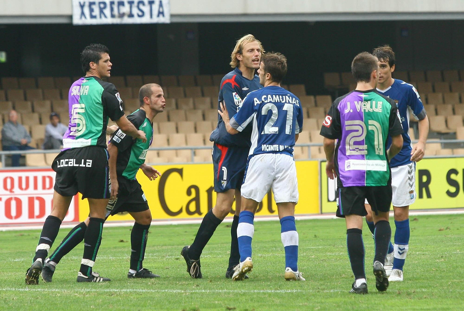Las fotos de Jonatan Valle con el Málaga CF