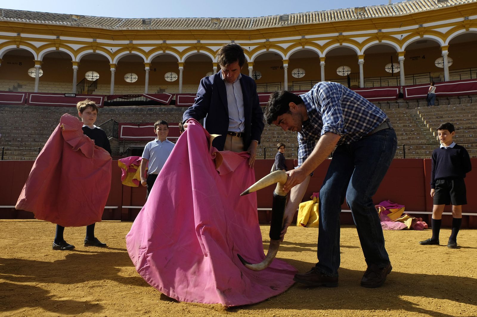 El taller de toreo en la Maestranza, en imágenes