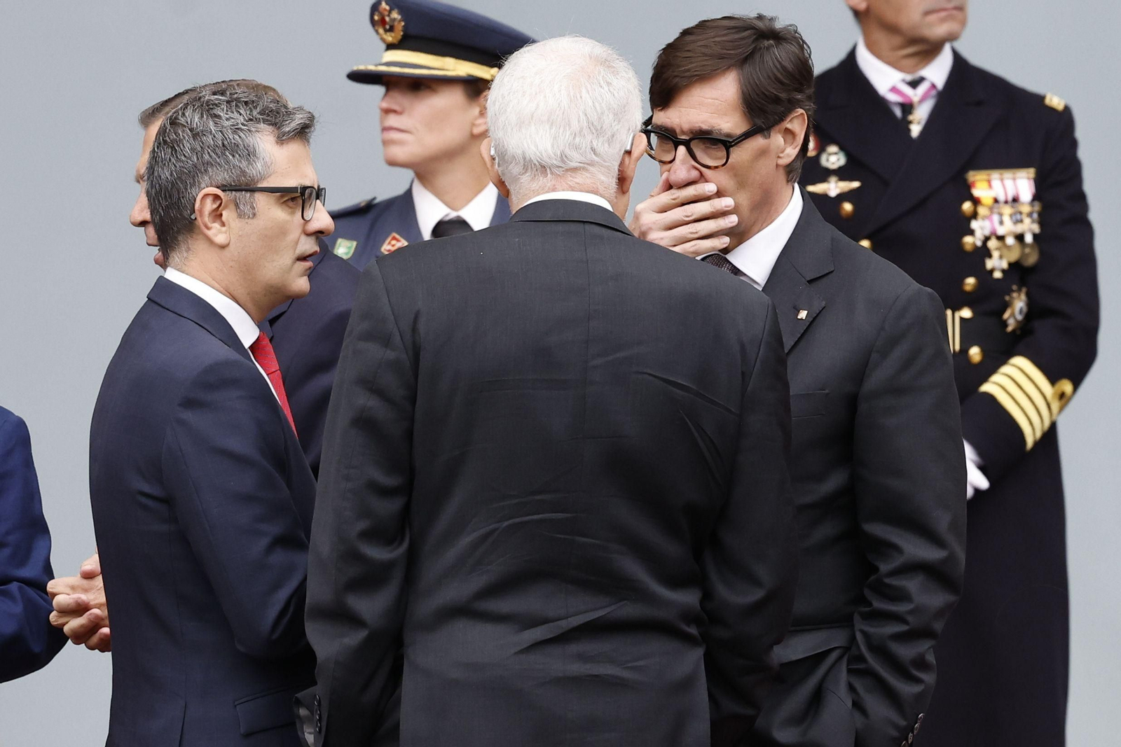 El desfile por el Día de la Fiesta Nacional, en imágenes