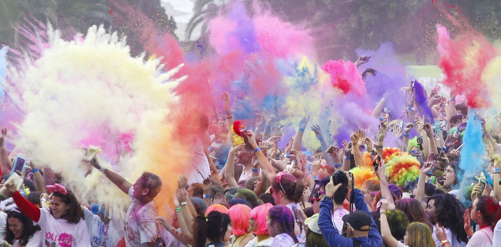 La 'carrera de los colores' regresa a Málaga el domingo 18 de febrero.