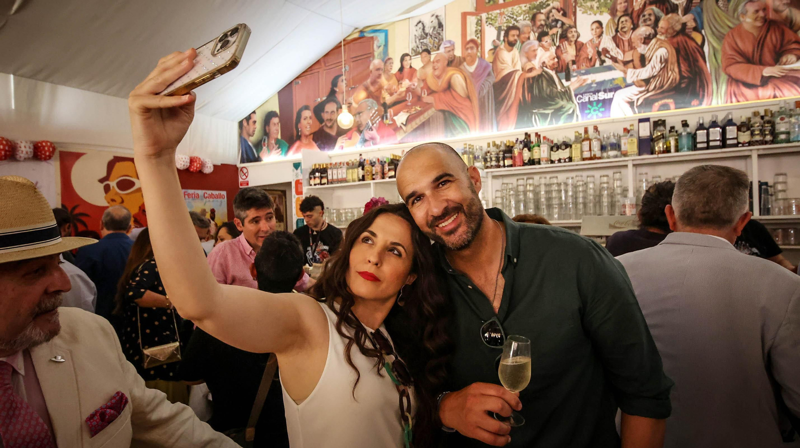 Inauguración de la caseta de Canal Sur en la Feria de Jerez