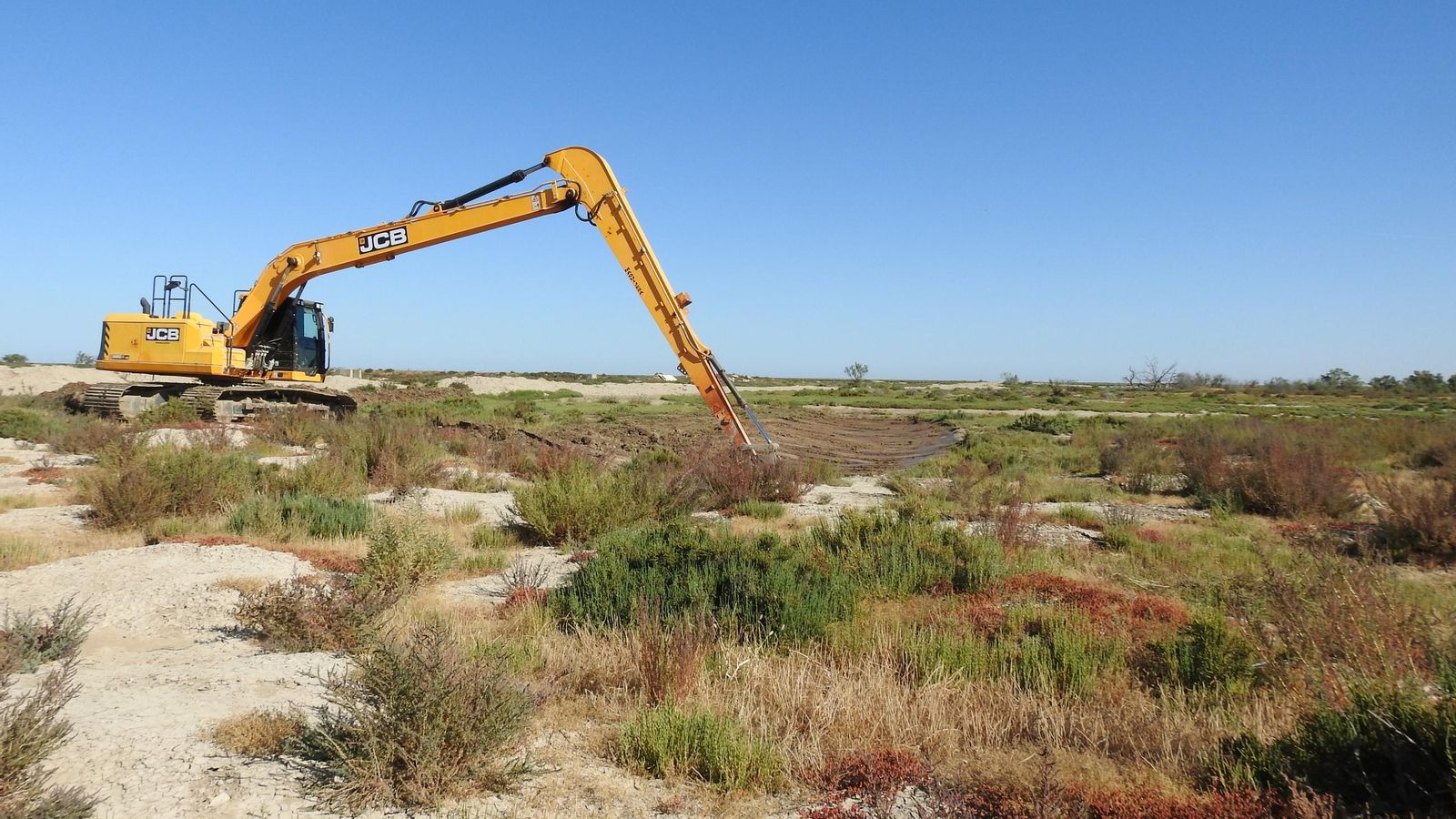 Obras en el Codo de la Esparraguera tras la alianza entre Salarte y Deloitte. Obras en el Codo de la Esparraguera tras la alianza entre Salarte y Deloitte.