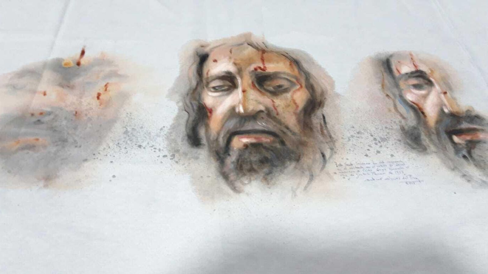 Uno de los paños realizado por Álvarez del Pino años atrás.