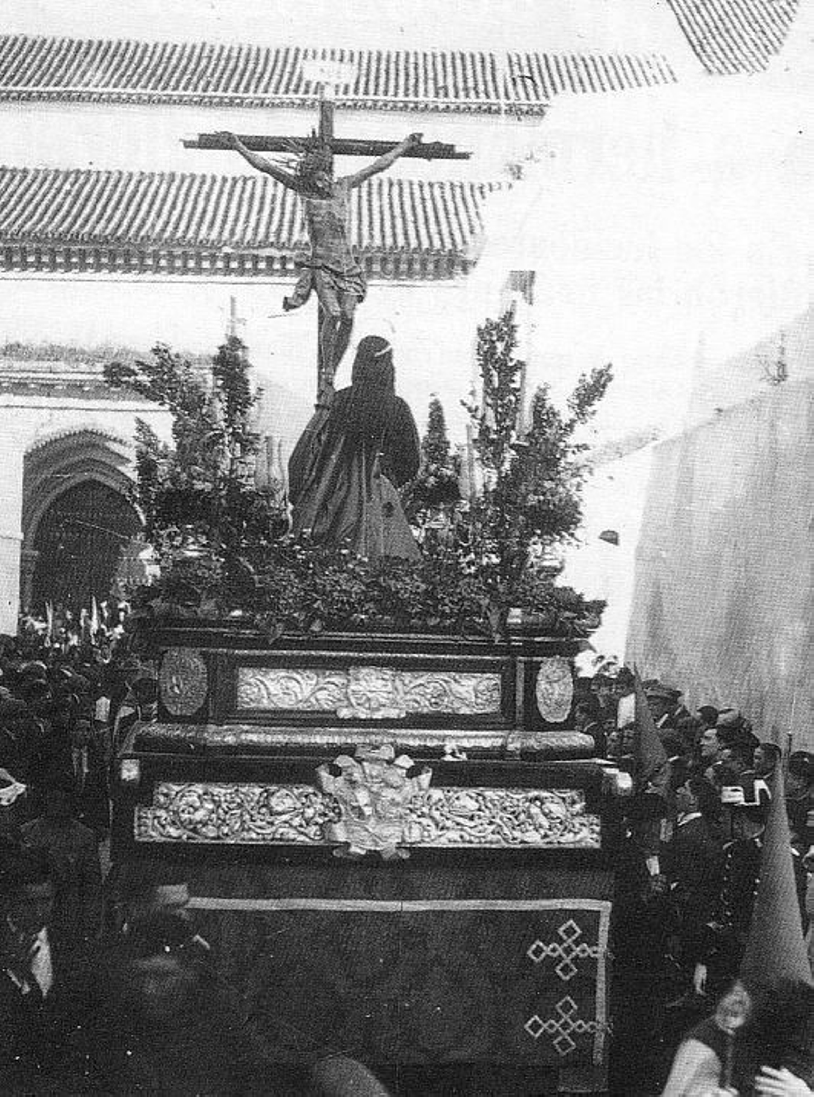 El antiguo Cristo de la Buena Muerte.