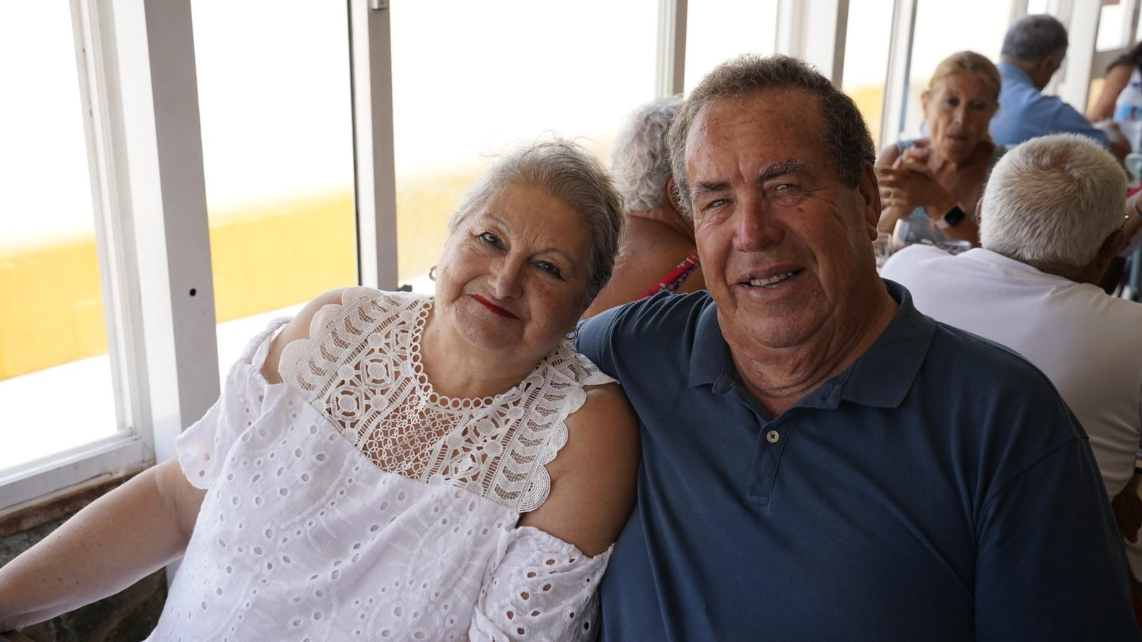 Fotos del almuerzo de la Peña de la Bufanda en el restaurante Los Pulpos.