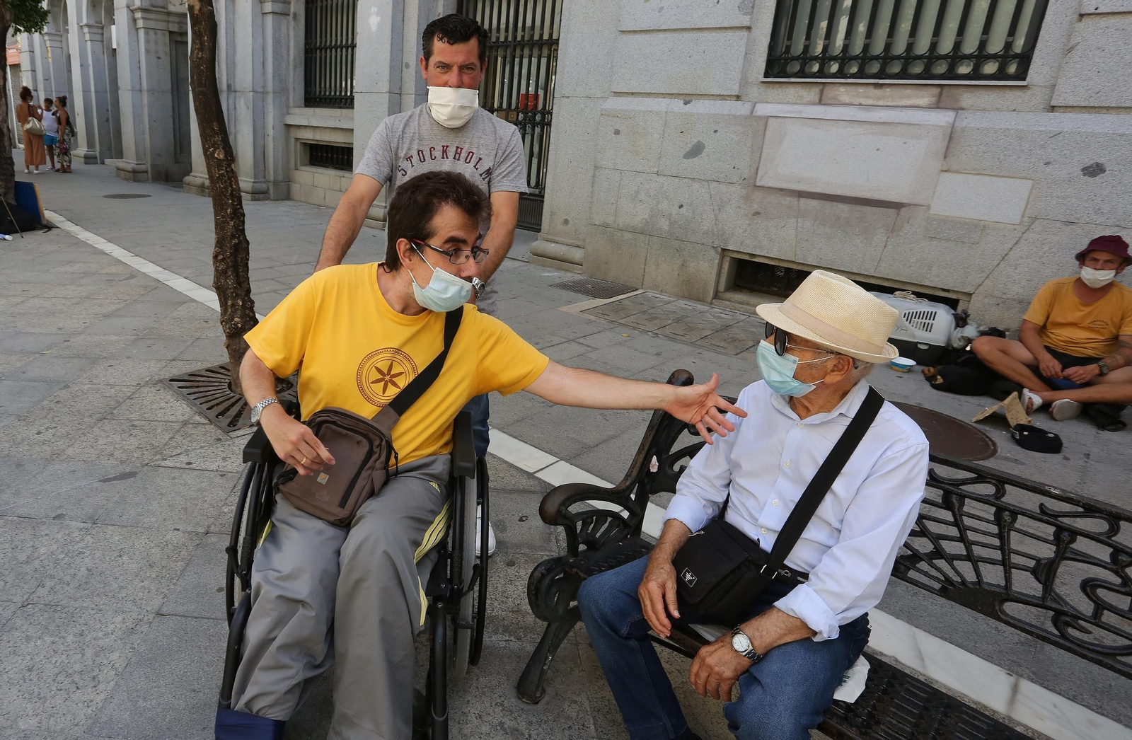 Coronavirus en Jerez,primer día del uso obligatorio de mascarillas