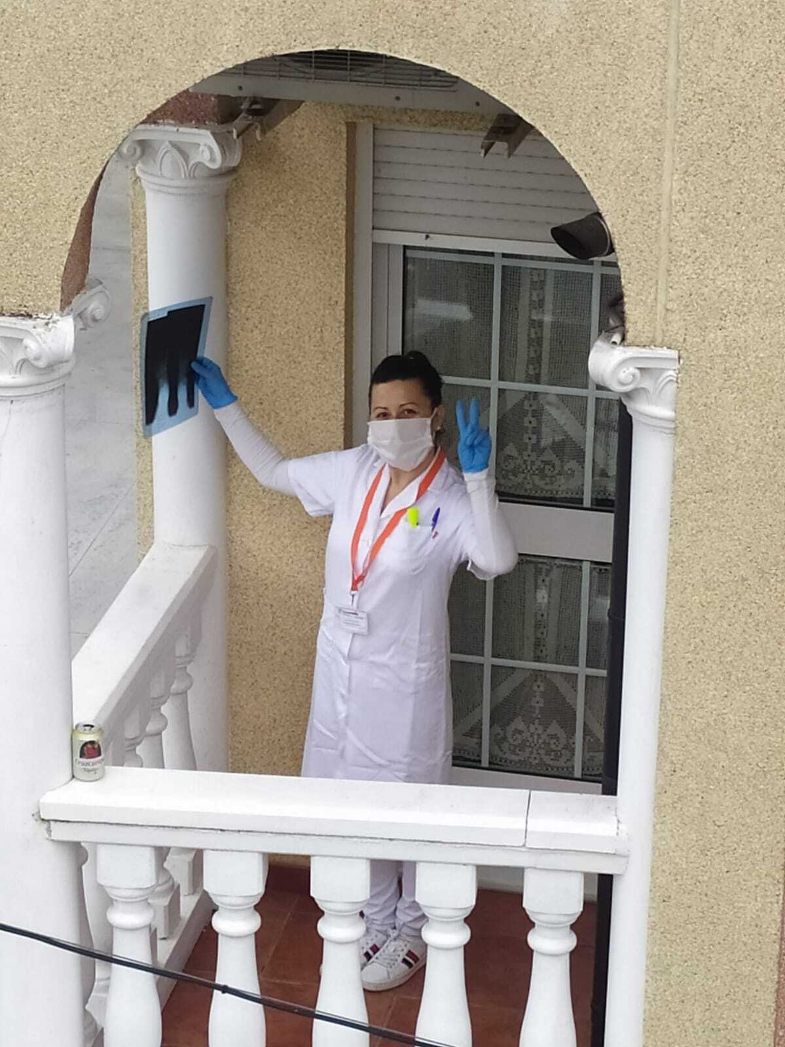 Las fotografías del "balcón mágico" de Chiqui