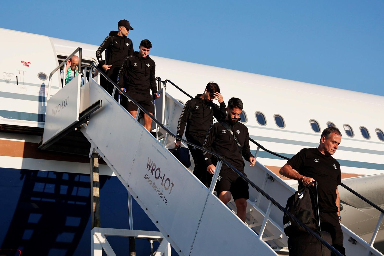 Las fotos del Betis en Breslavia