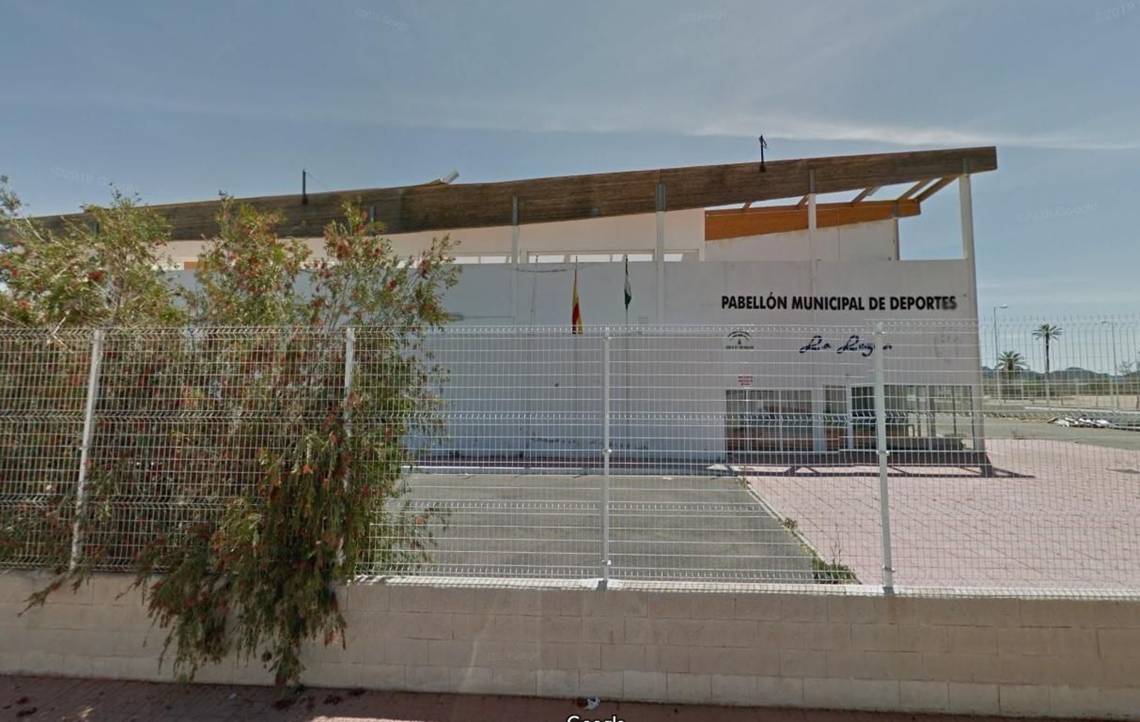 Pabellón de Deportes de Pulpí, donde se realizarán los test de antígenos.