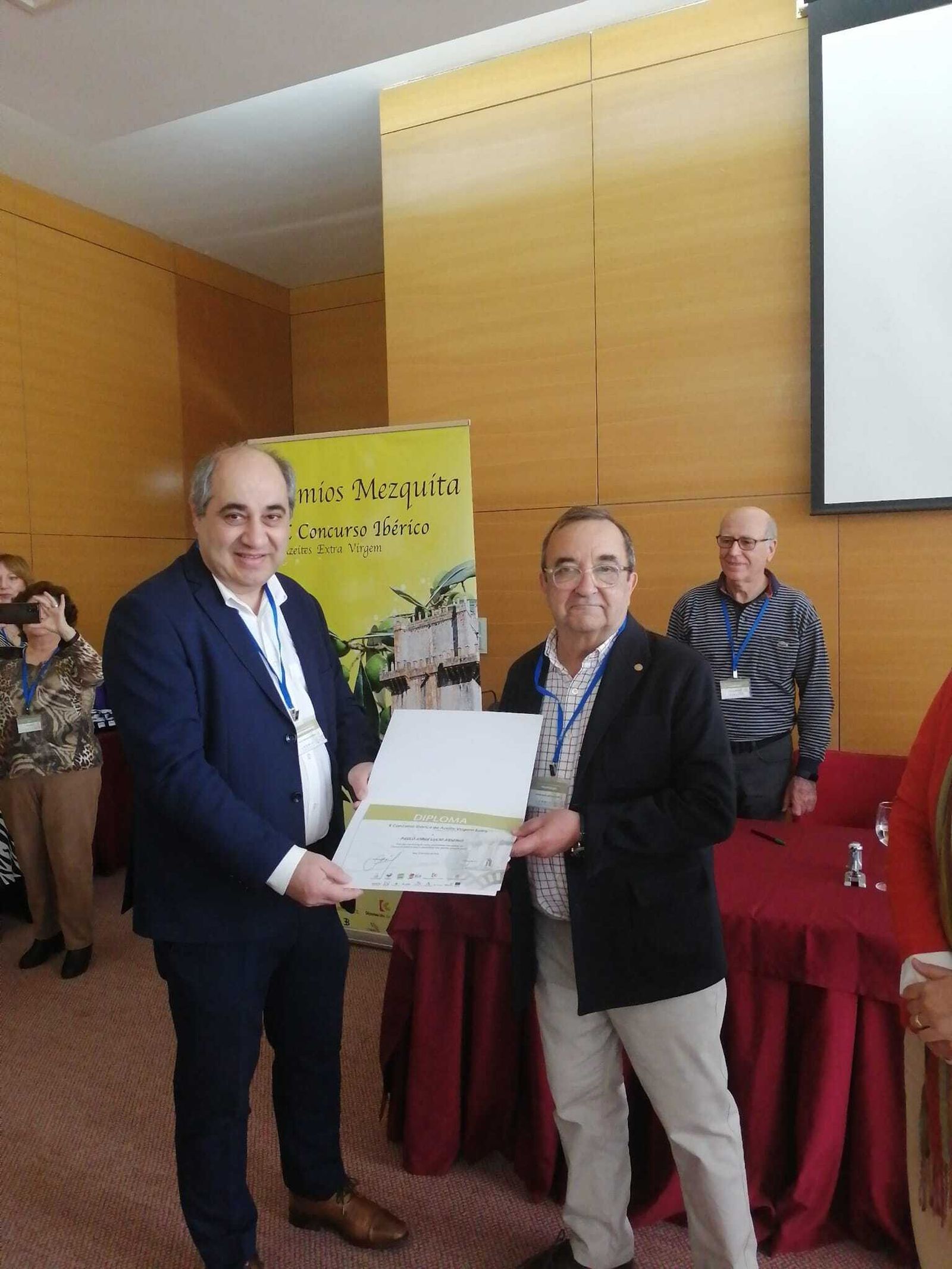 Paulo Arsenio y Manuel López Alejandre