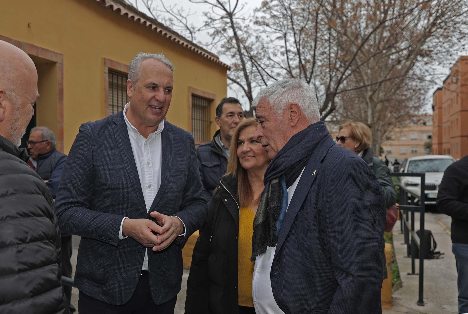 Fotos del encuentro del ministro del Interior, Fernando Grande-Marlaska, con los colectivos antidroga del Campo de Gibraltar en Algeciras