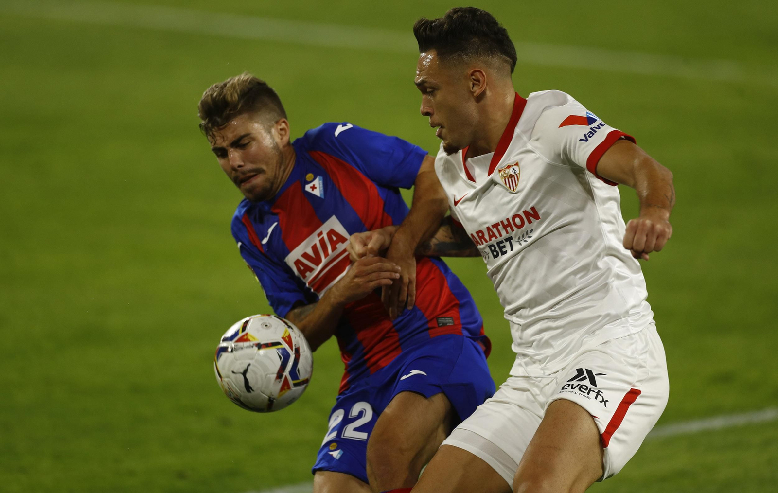 Las imágenes del Sevilla-Eibar
