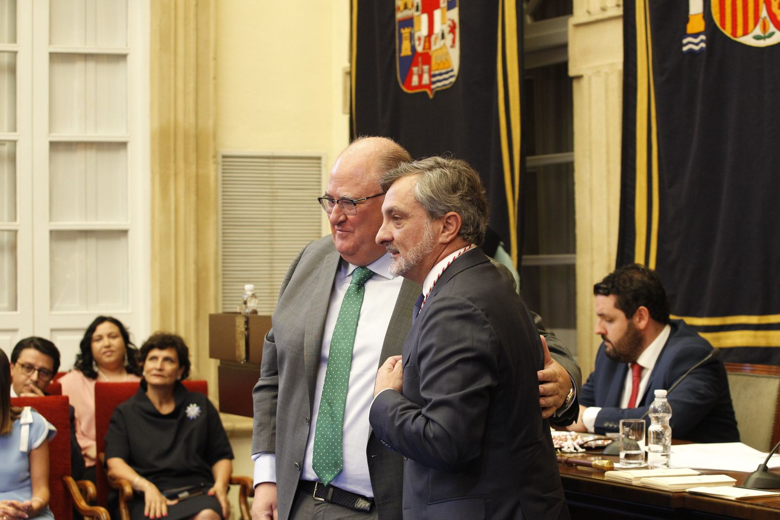 Pleno investidura Presidente Diputación de Almería. Javier Aureliano García