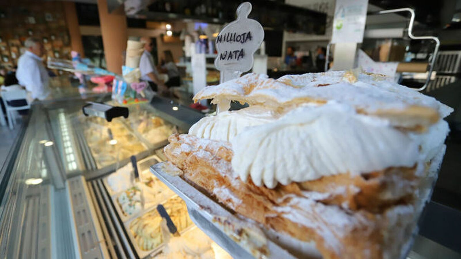 Helado de Milhojas de 19 Palmeras